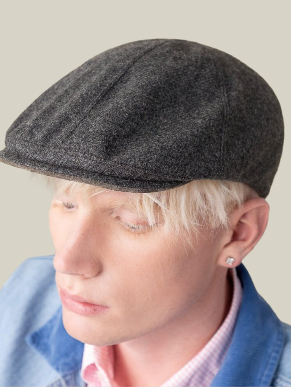 GOORIN BROS ‘Ronald Amos’ Peaky Blinders wool tweed cap